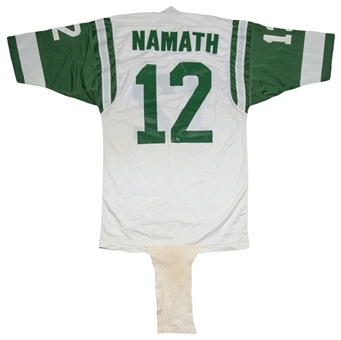 1974-75 Joe Namath Game Used New York Jets Road Jersey (MEARS A-7)
